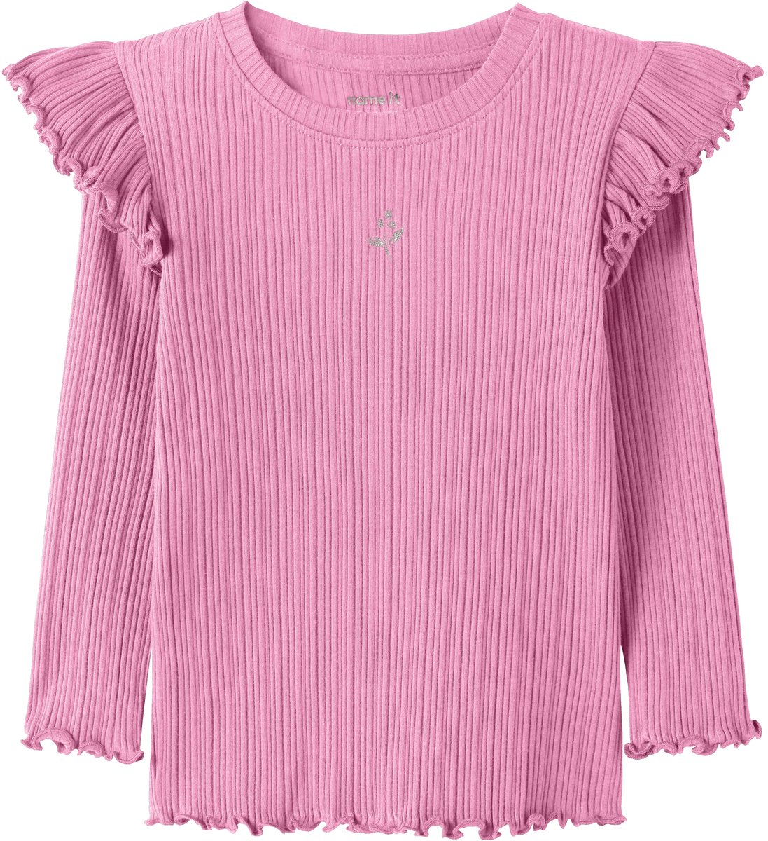 NAME IT - NMFNINNA LS SLIM TOP PB - Meisjes - Lange mouwen shirts