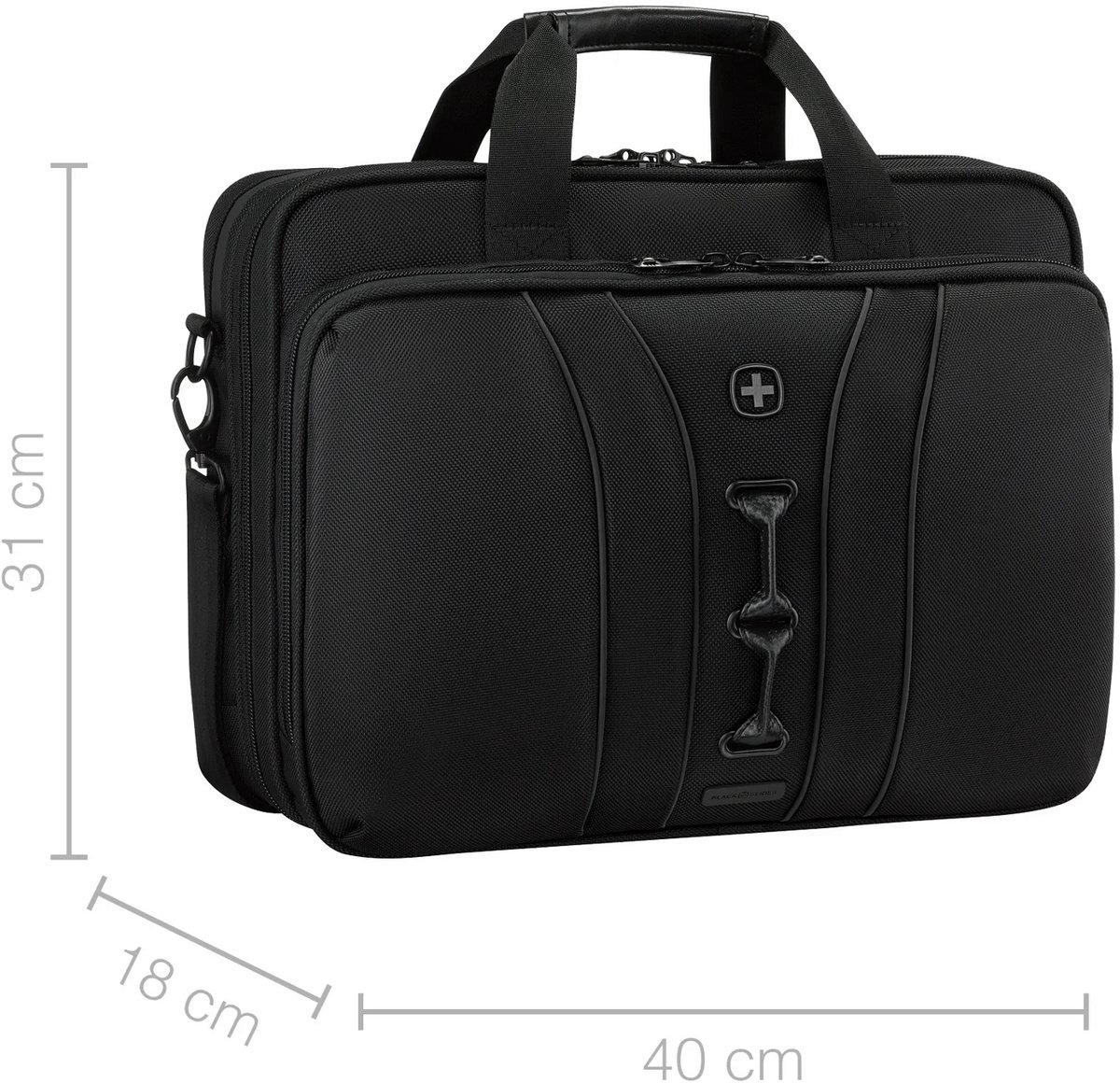 Wenger Legacy Black Series 40.64cm Laptop Briefcase (653630)