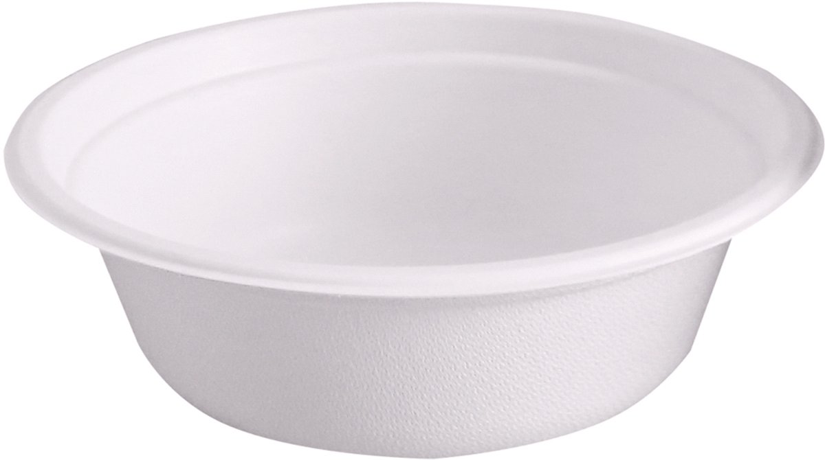 NATURE Star suikerriet-schaal, rond, 370 ml