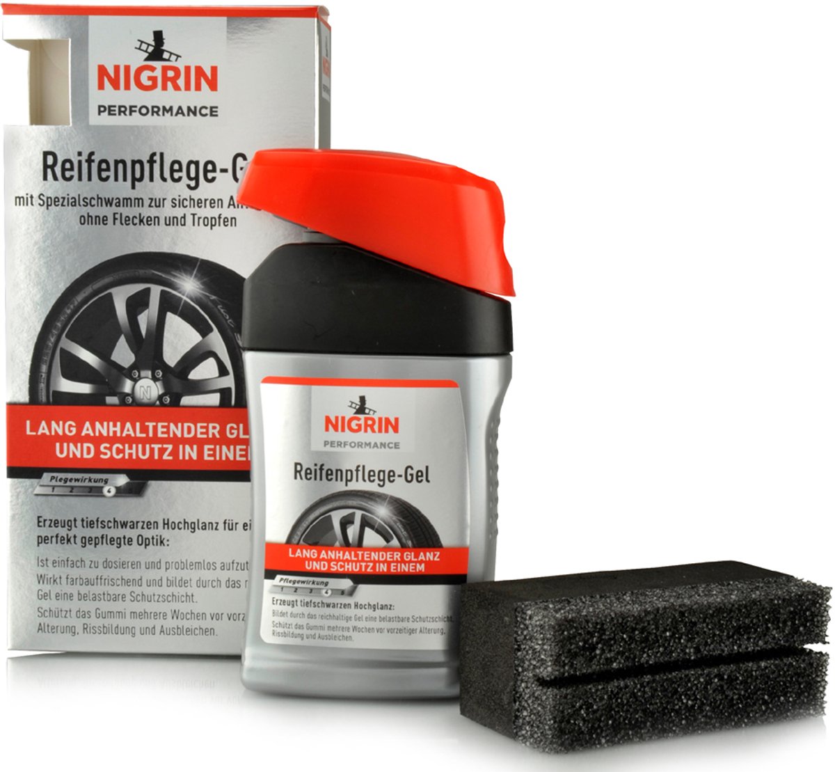 NIGRIN Performance Bandenglans Gel, 300 ml
