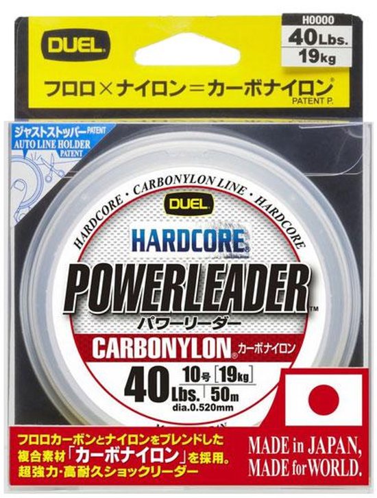 Duel Hardcore Powerleader Cn Flurocarbon 50 M Wit 0.910 mm van Duel — afbeelding 3