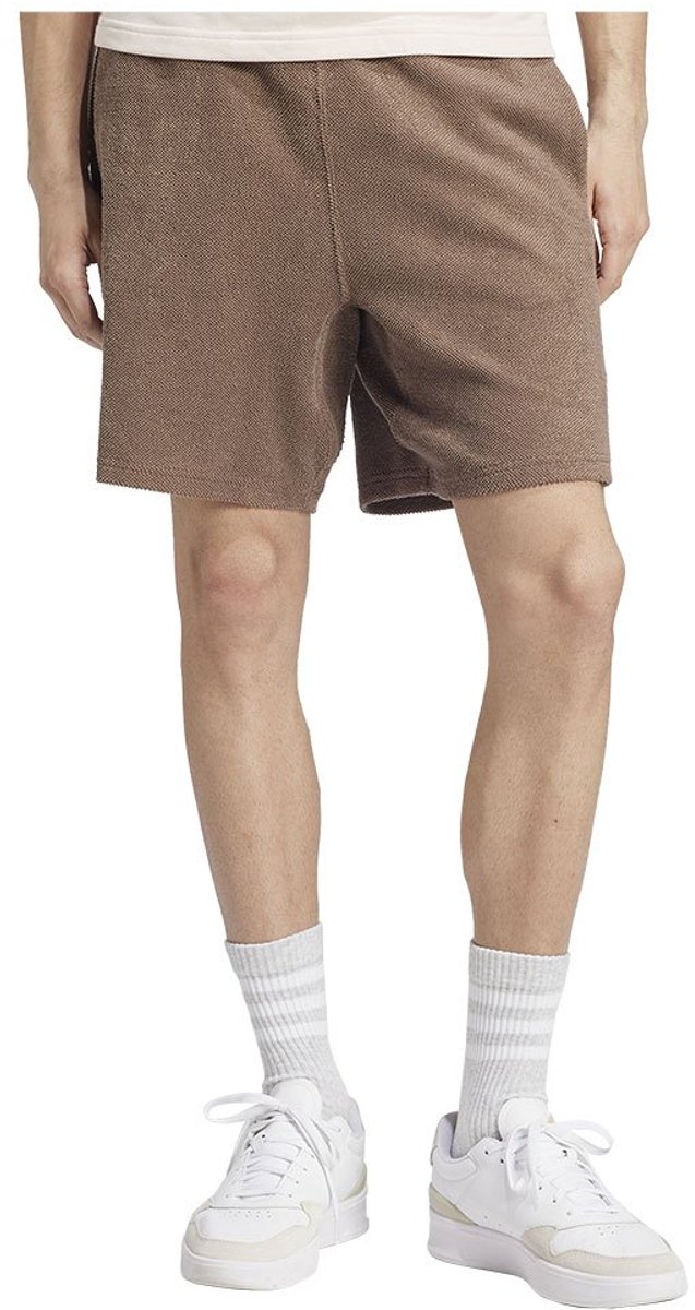 Adidas Elevated All Szn Terry Loop Korte Broek XL Regular Man Earth Strata