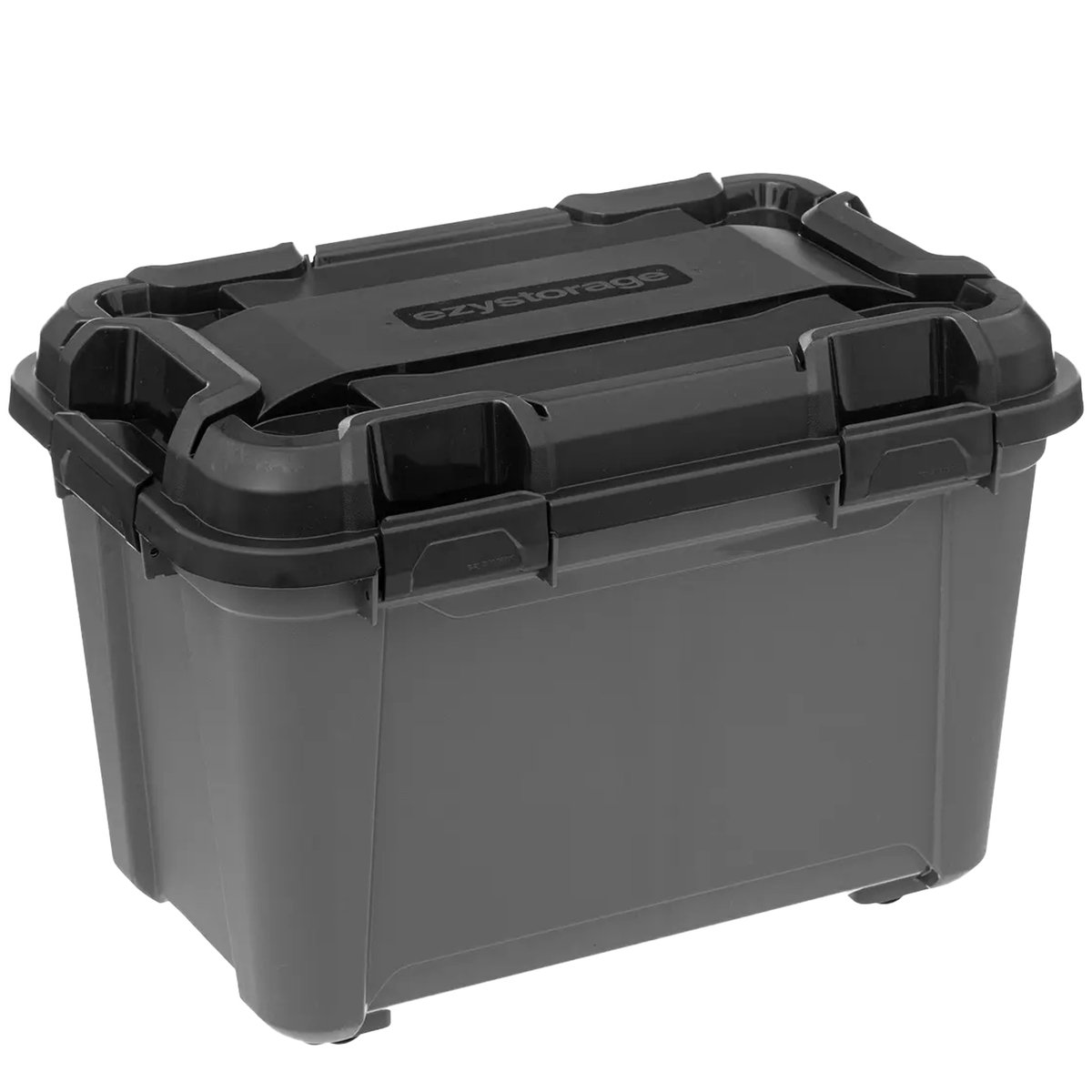 5Five® 5five Opberg box - waterdicht - zwart - 55 liter - 57 x 37 x 41cm - kunststof - met deksel - outdoor - tuin