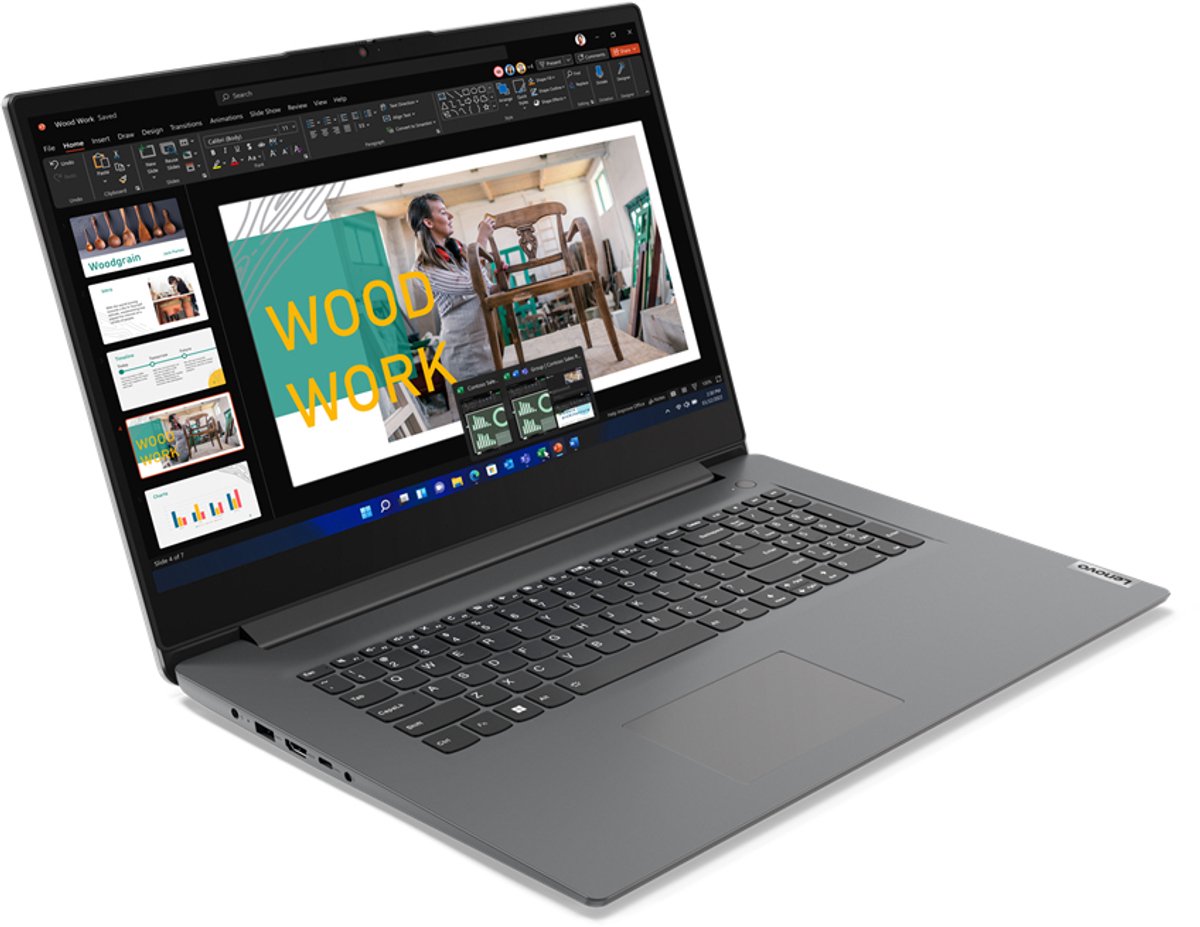 Lenovo V17 G4 IRU - Zakelijke Laptop - 17.3 inch - Core i5 - 16GB/512GB - Windows 11 Pro — afbeelding 5