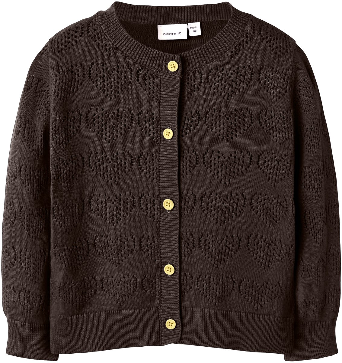 NAME IT - NMFPDESOLLE LS KNIT CARD - Meisjes - Cardigans