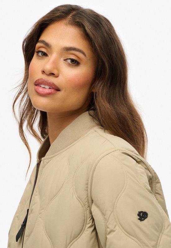 Superdry - Korte Gewatteerde Liner Jas - Dames - Gewatteerde jassen
