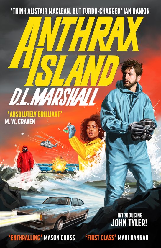 John Tyler series- Anthrax Island - cover