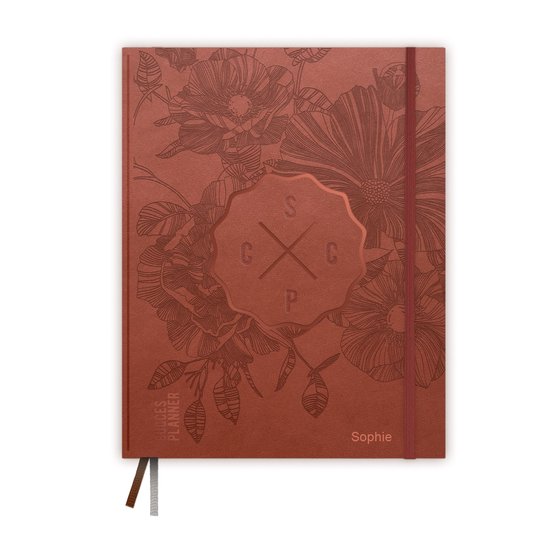 SuccesPlanner 2026 - Agenda hebdomadaire - privé et professionnel dans un seul agenda - Terracotta