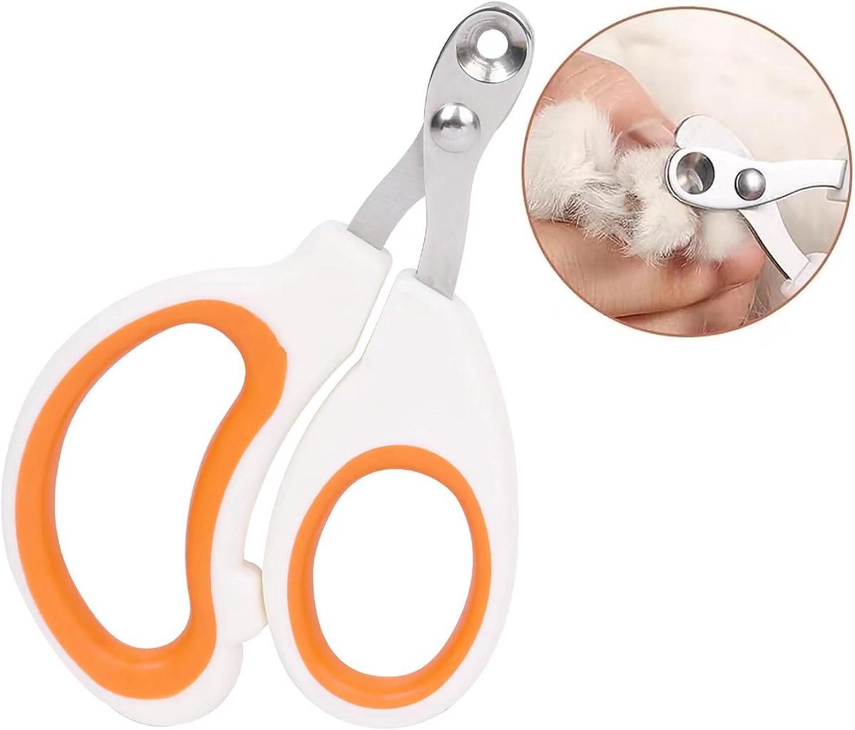 Daity 1 stuk - nagelknipper voor huisdieren - nagelknipper voor katten met ronde uitsparingen - voorkomt overknippen van de nagelknipper voor huisdieren - geschikt voor beginnende huisdiergezinnen