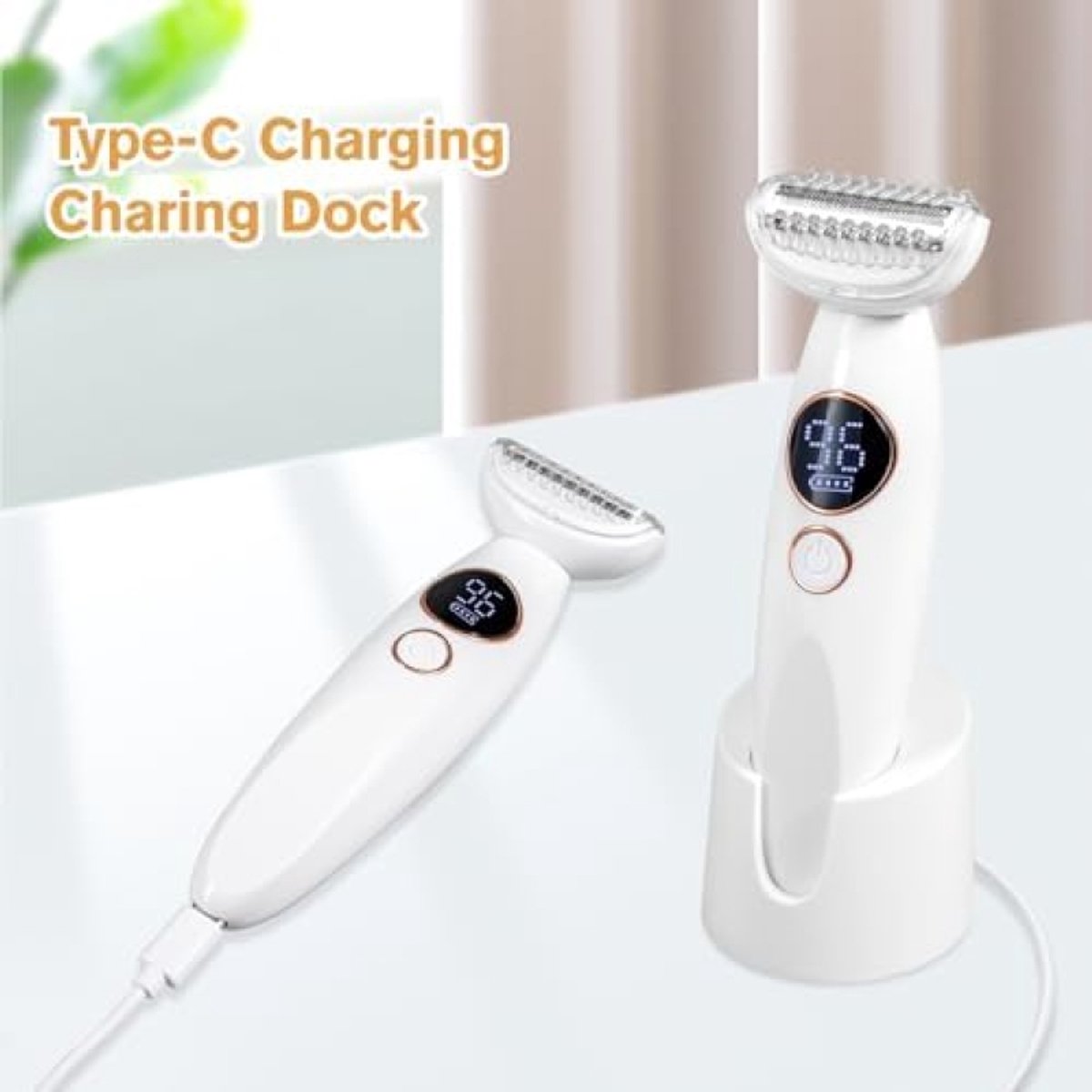 5-in-1 Elektrisch Scheerapparaat Waterdicht IPX7 voor - afbeelding 3