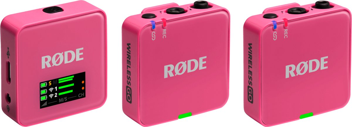 Rode Wireless GO Gen 3 Roze