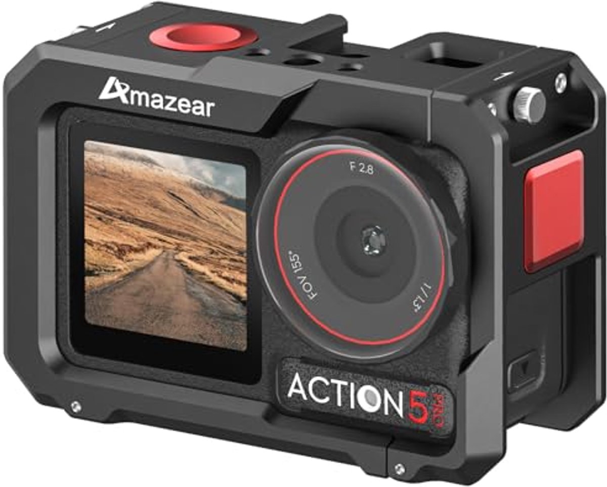 Metalen Kooi voor DJI Osmo Action 3/4/5 Pro - Multifunctionele Bescherming en Behuizing