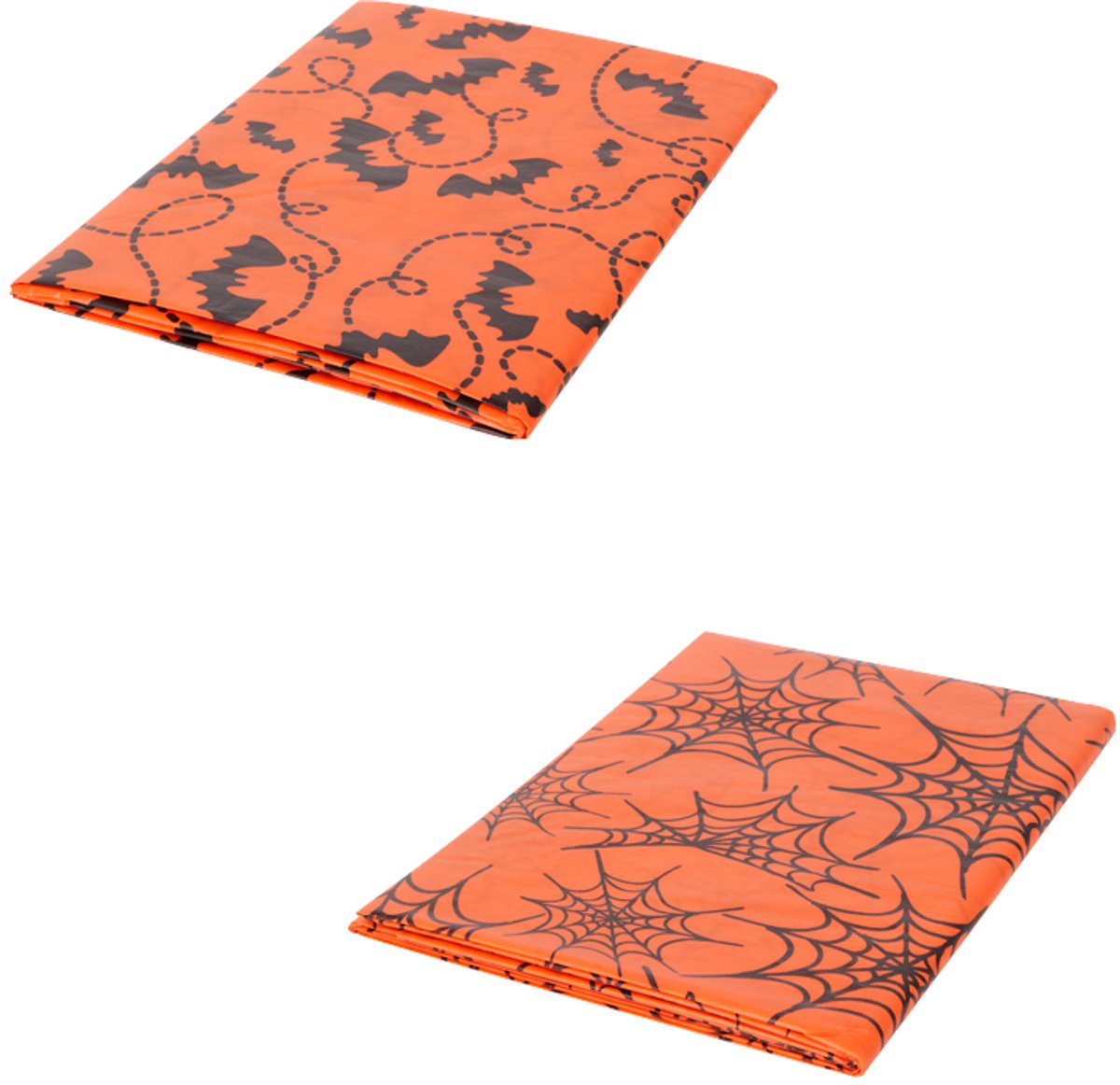 Tafelkleed Halloween - 180 cm x 140 cm - Oranje - Assorti - Makkelijk af te nemen