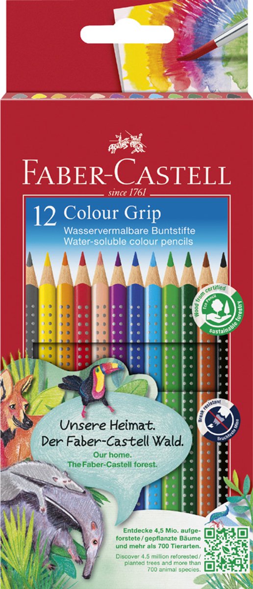 Faber-Castell kleurpotloden - Colour Grip - 24 stuks - FC-112424 — cadeau in Hobby - foto 7
