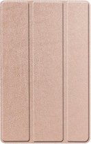 Shop4 - Samsung Galaxy Tab A 10.1 (2019) Hoes - Smart Book Case Rosé Goud