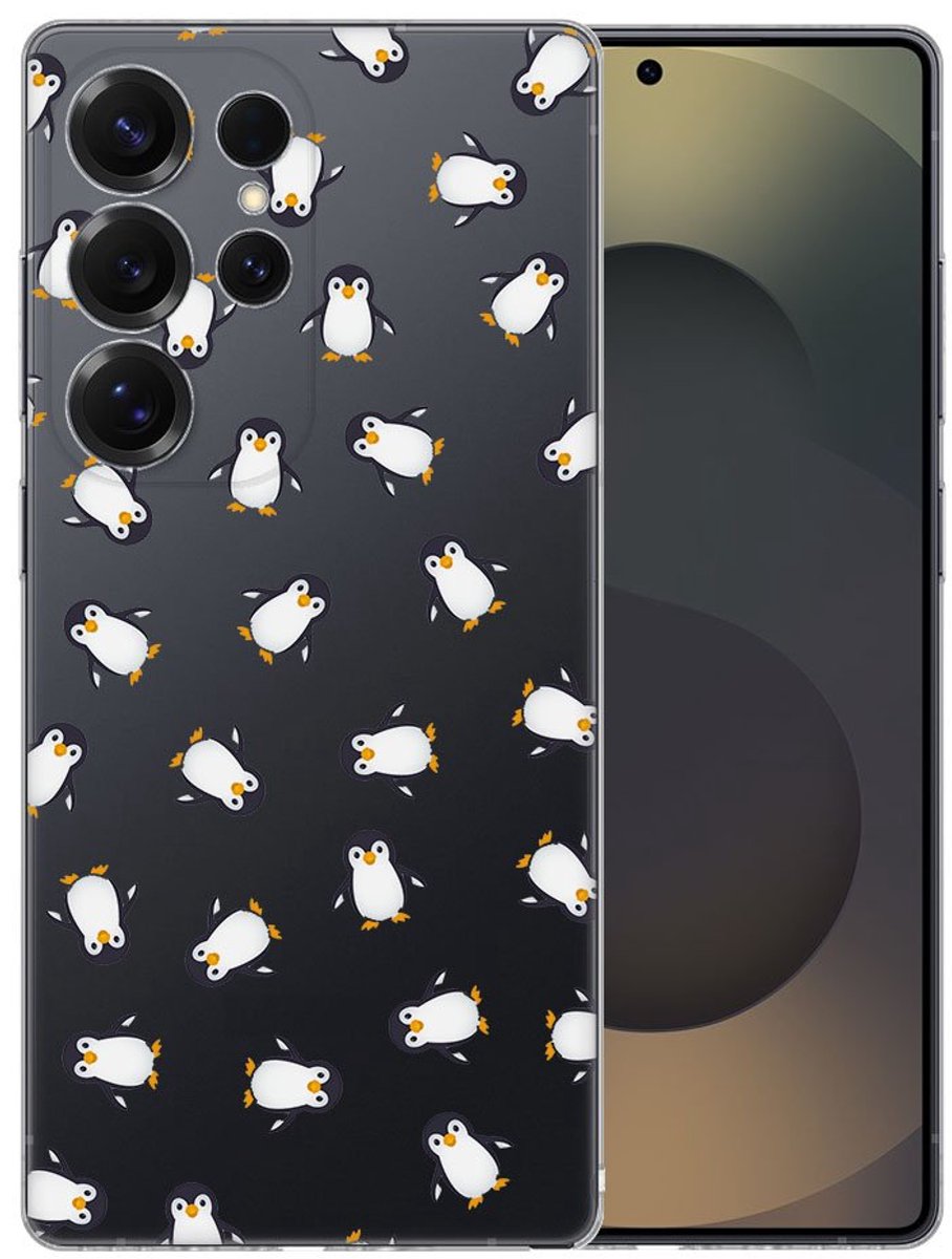 TPU Hoesje Samsung Galaxy S25 Ultra - Pinguïn Backcover