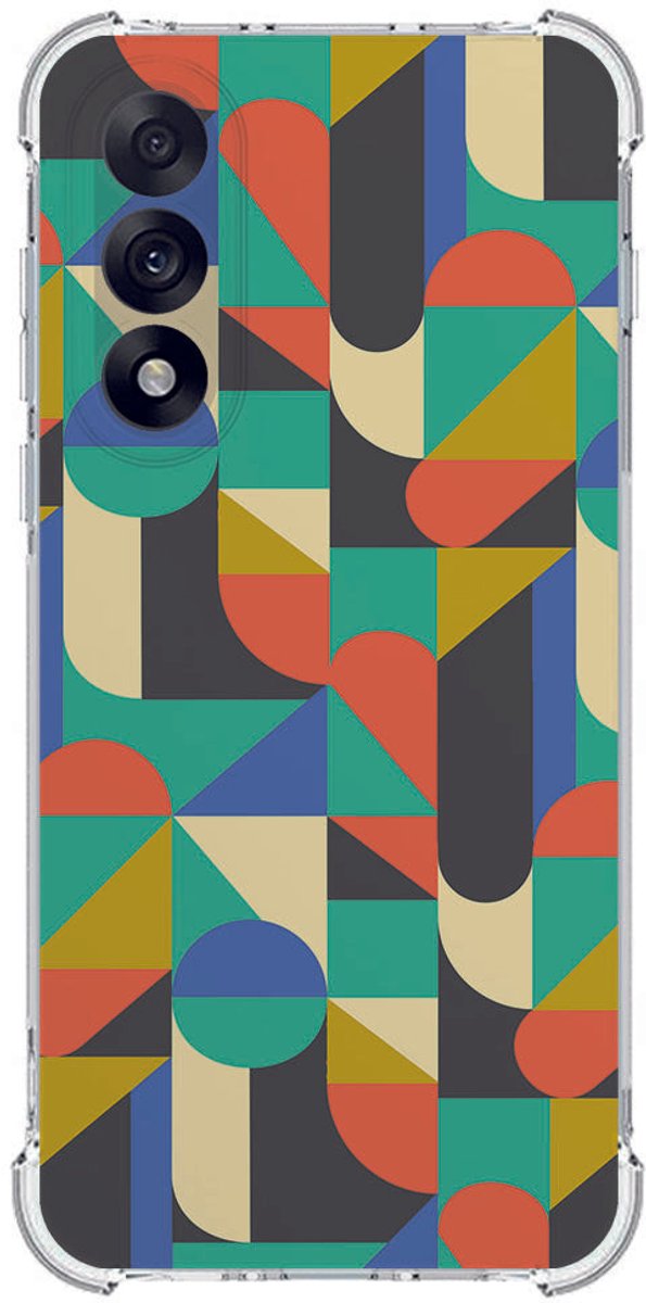 TPU Telefoonhoesje OnePlus Nord 5 - Funky Retro schokabsorberende backcover