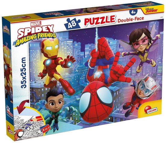 Lisciani - Puzzel - 48 stuks - Marvel Spidey amazing friends | bol