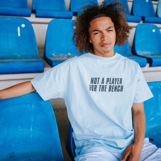 T-shirt d'été Touzani pour garçon - bleu clair, oversize - Goromo trick