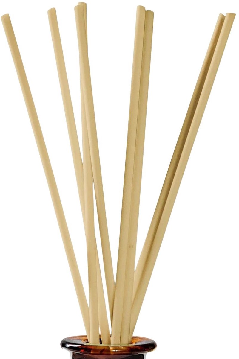 Losse Geurstokjes 12 stuks - Bamboe - 25cm - Navulling - Refill