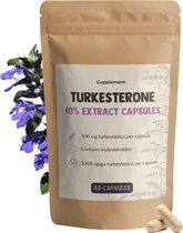 Cupplement Turkesterone 500 mg 60 Capsules - Ajuga Turkestanica – Testosteron