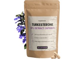 Cupplement Turkesterone 500 mg 60 Capsules - Ajuga Turkestanica – Testosteron