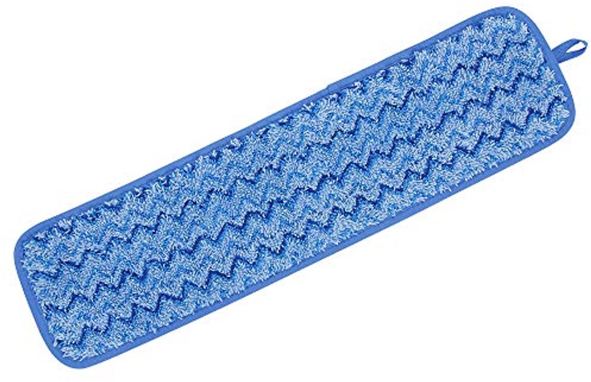 Microvezel Mop met Vochtige Ruimte - 18 inch - Blauw