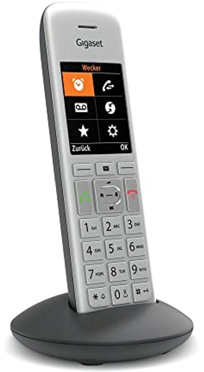 DECT Handset met Oplaadstation - Draadloze Telefoon voor Router en DECT Basis - Geschikt voor Fritzbox - Modern Gebruikersinterface
