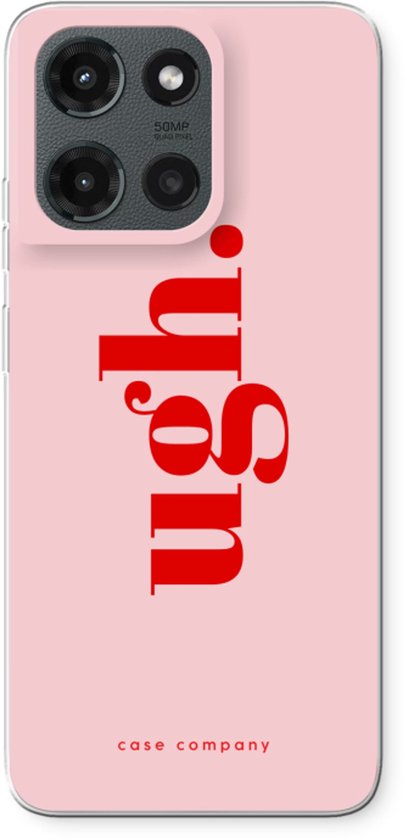 Étui Case Company® compatible avec Motorola Moto G (2025) - Ugh - Coque souple - Protection intégrale et protection des bords de l'écran