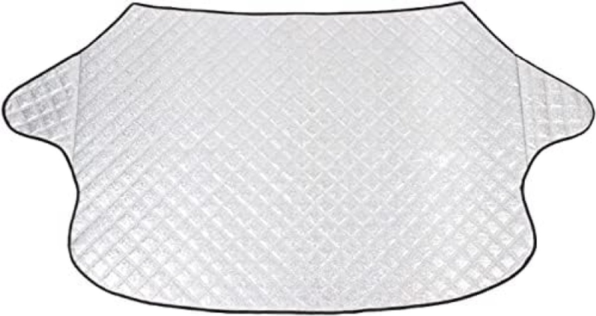 Senders Auto voorruit cover vorst protector auto voorruit cover magnetische sneeuw cover voorruit protector resistent sneeuw vorst ijs zon UV stof water, past op de meeste auto's SUV, 175 x 120 cm
