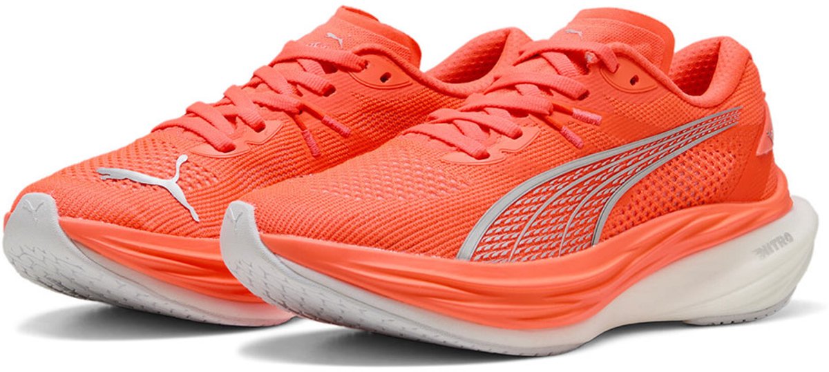 Puma Deviate Nitro 3 Schoenen Vrouw Zilver