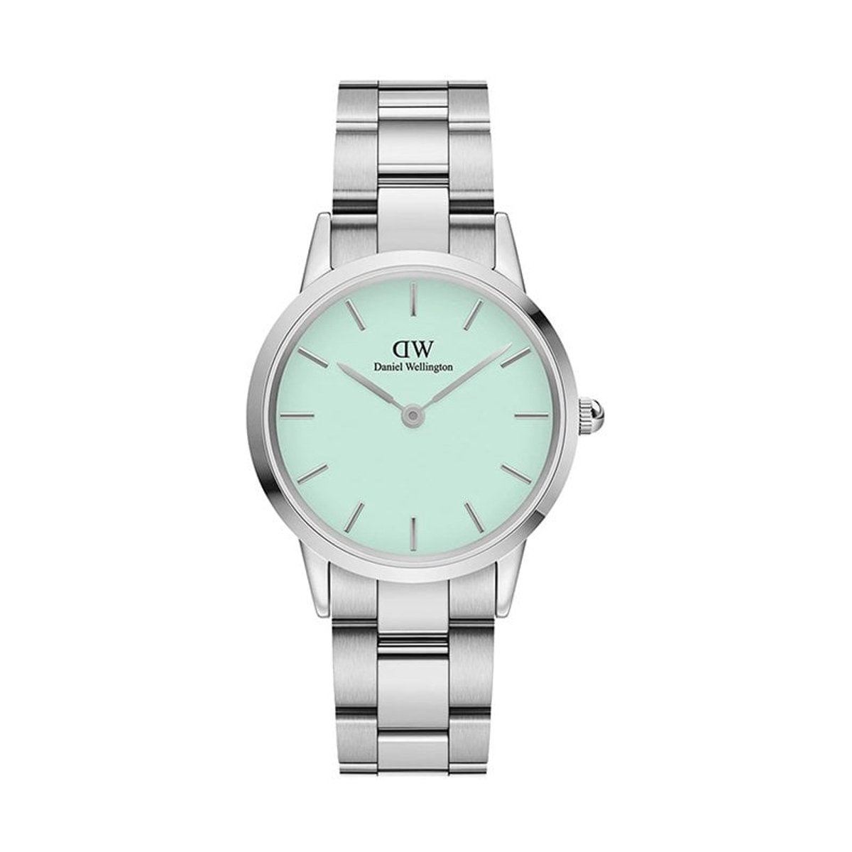 Daniel Wellington Iconic Link Dameshorloge Mintgroene Wijzerplaat - DW00100538- 32MM