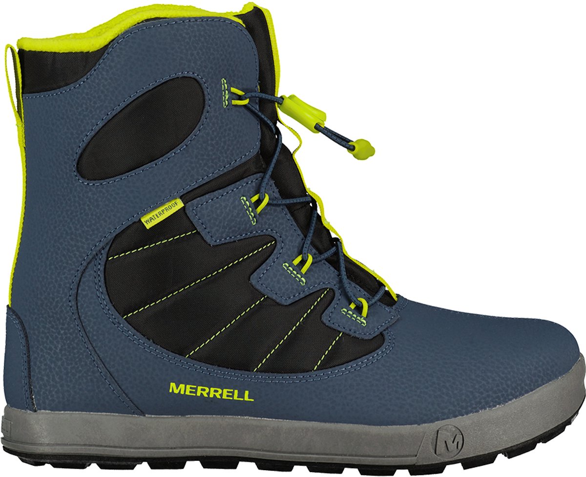 Merrell Snow Bank 4.0 Sneeuwlaarzen Jongens Meisjes Marineblauw