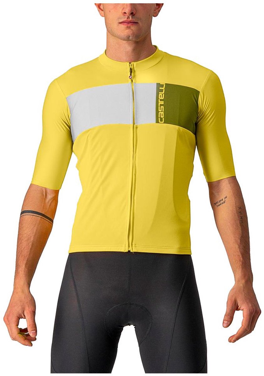 Castelli Prologo 7 Fietsshirt Korte Mouw Heren(OUTLET)