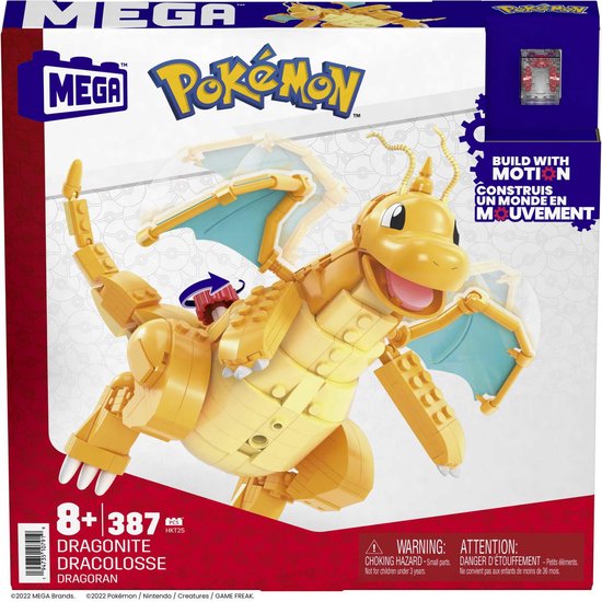 MEGA - Pokémon Dragonite - Bouwspeelgoed