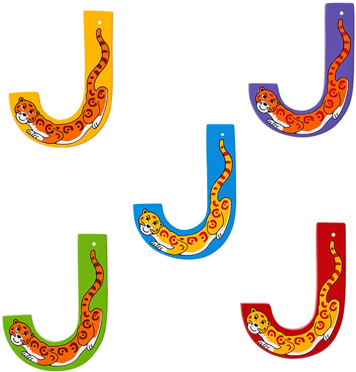 Hoofdletter J (assorti geleverd)