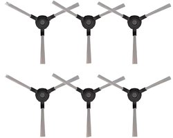 6x Zijborstel Geschikt Voor Blaupunkt Bluebot XEASY / XPOWER+ Robotstofzuiger