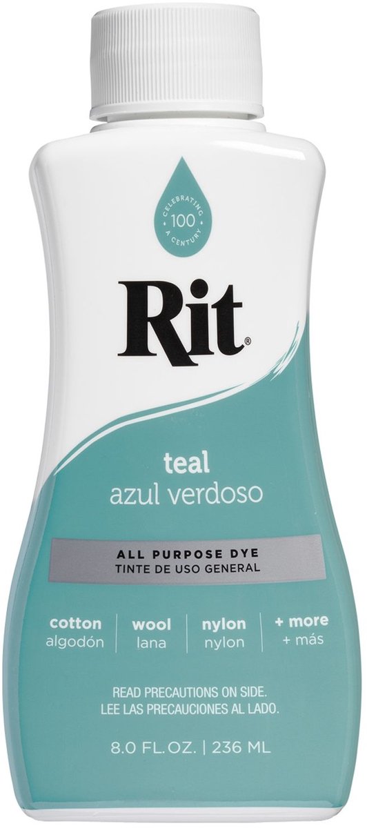 Rit Liquid Dye Teal - Rit Dye - Rit