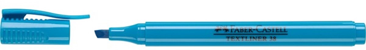 FABER-CASTELL tekstmarker TEXTLINER 38, blauw