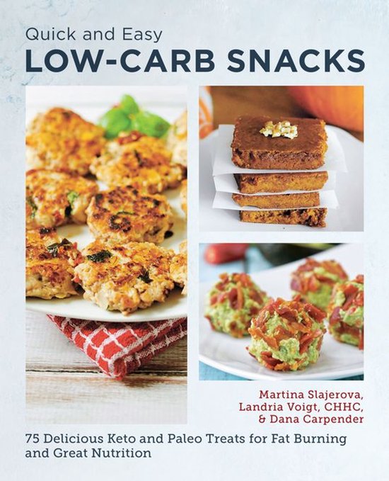 Quick and Easy Low Carb Snacks - cover