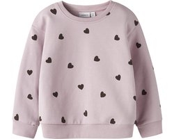 NAME IT - NMFNEHEART NREG SWEAT BRU - Meisjes - Sweaters