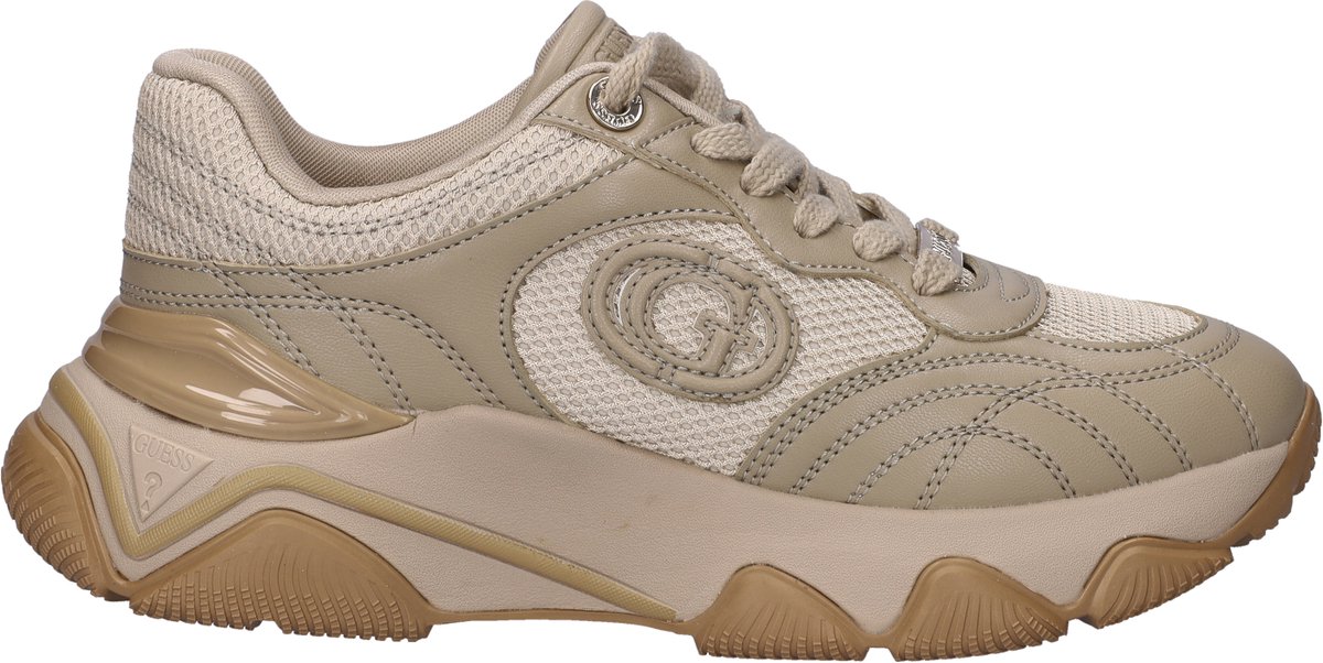Guess Morriz dames sneaker - Taupe - Maat 41