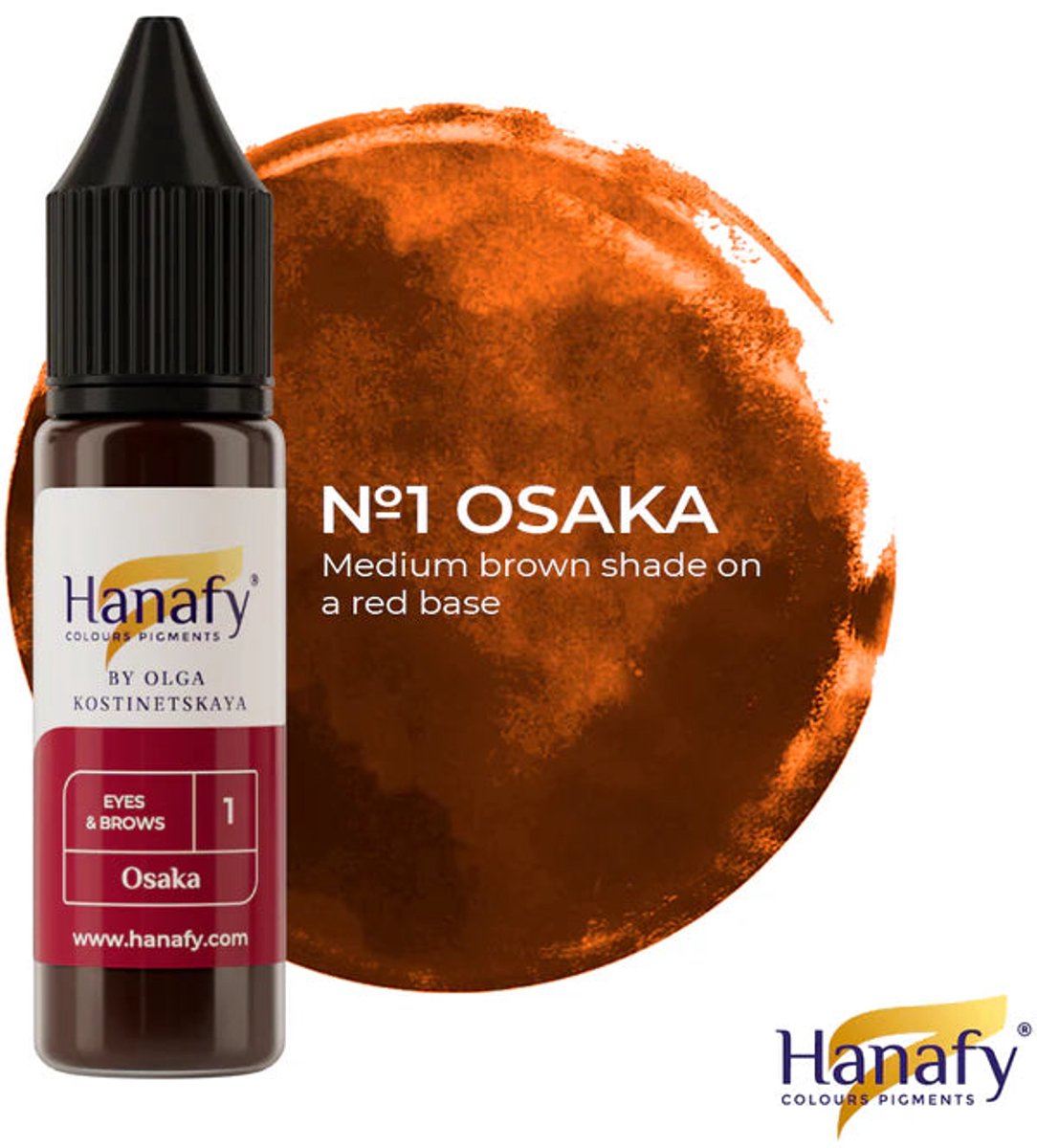 Hanafy Eyelid Pigment No.1 – Osaka by Olga Kostinetskaya