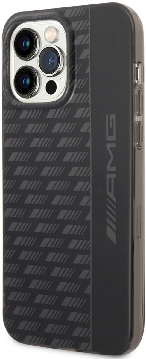 AMG Back cover voor iPhone 14 Pro Max - Mat Zwart - Schokabsorberend - Antislip Grip van AMG — afbeelding 2