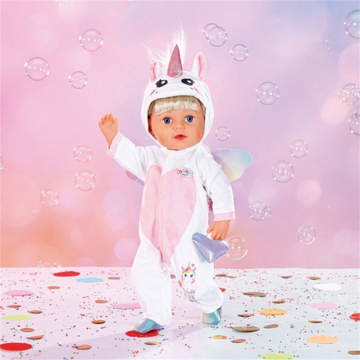 BABY born Unicorn Onesie - Poppenkleding 43cm — afbeelding 6