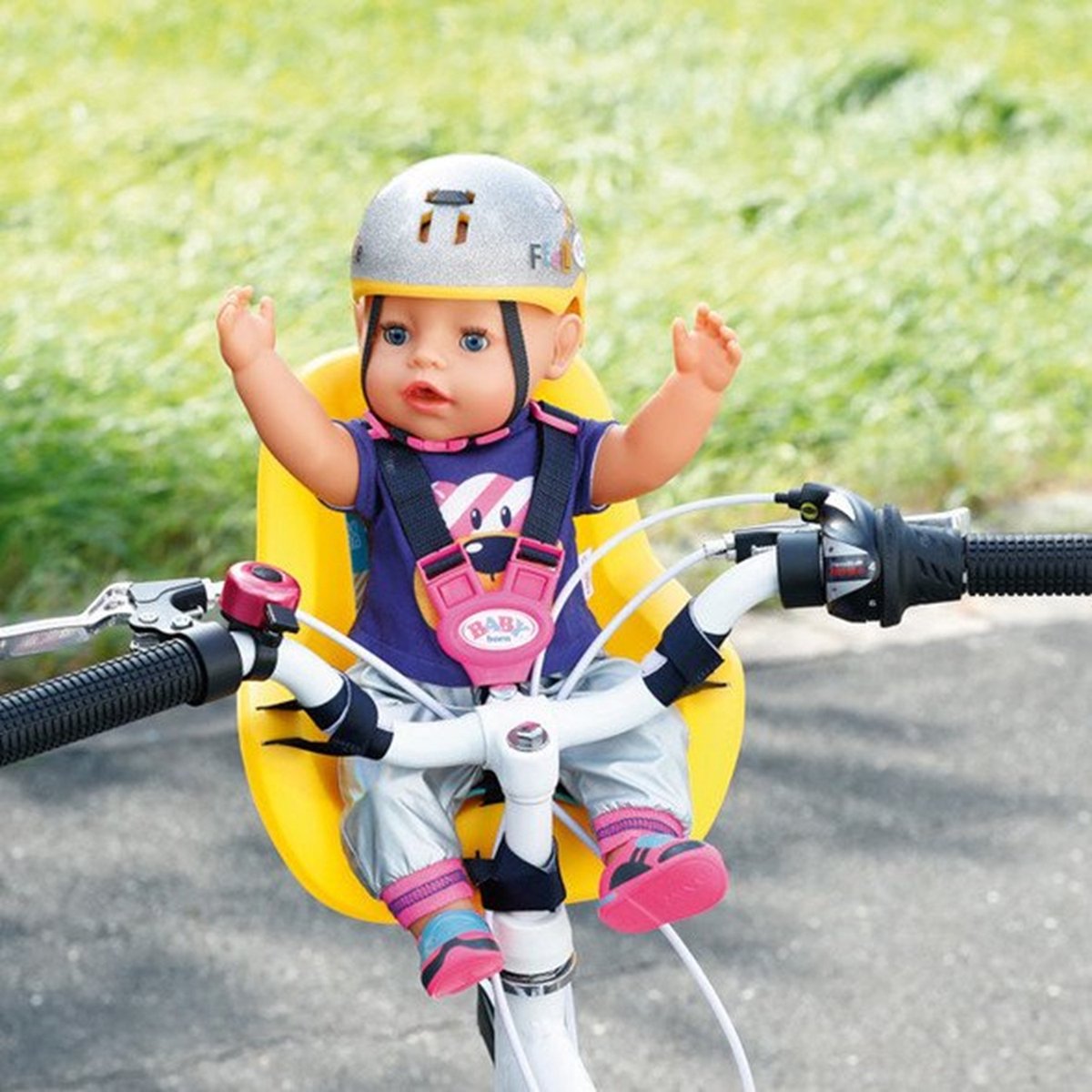 BABY born Fietsstoeltje - Geel — afbeelding 10