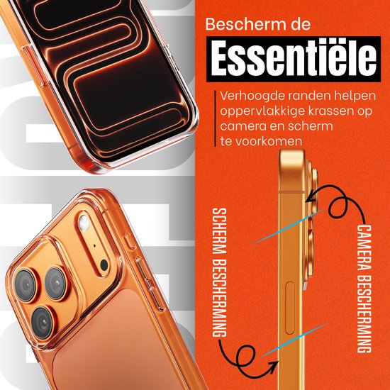 Coque adaptée à iPhone 17 Pro Max coque transparente antichoc