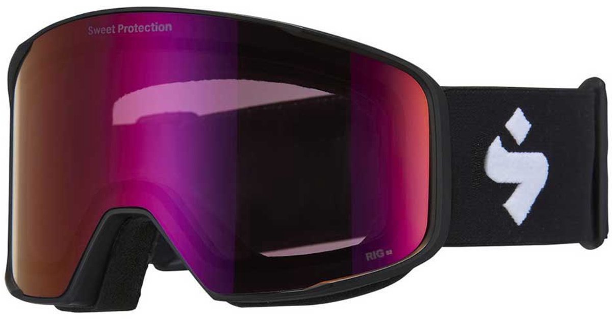 Sweet Protection Boondock Rig Reflect Skibril RIG Bixbite/CAT3 Man Vrouw Zwart