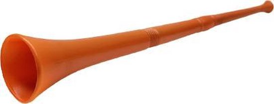 Vuvuzela Toeter Oranje – 63 cm Lang - Voetbal EK-WK