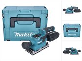 Makita DBO 382 ZJ accu vlakschuurmachine 18 V 93 x 185 mm borstelloos + Makpac - zonder accu, zonder lader